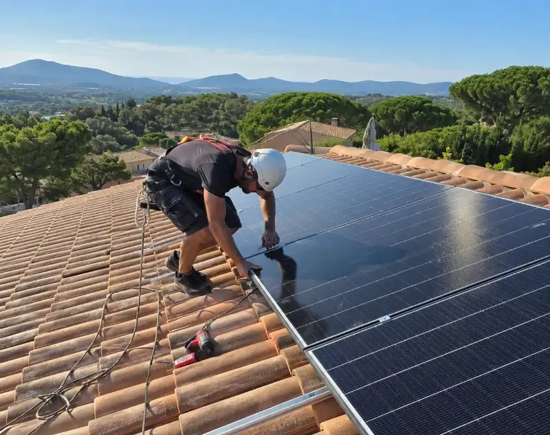 Installateur panneaux solaires Puyoô — pose photovoltaïque sur toiture
